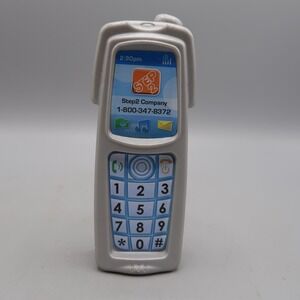 Step2 Kitchen Phone Replacement 5" Gray Plastic Toy‎ Non-Electronic